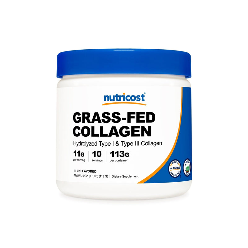Nutricost Grass-Fed Bovine Collagen Hydrolysate Powder