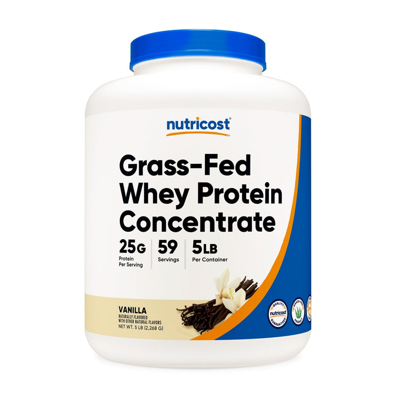 Nutricost Grass-Fed Whey Protein Concentrate Powder