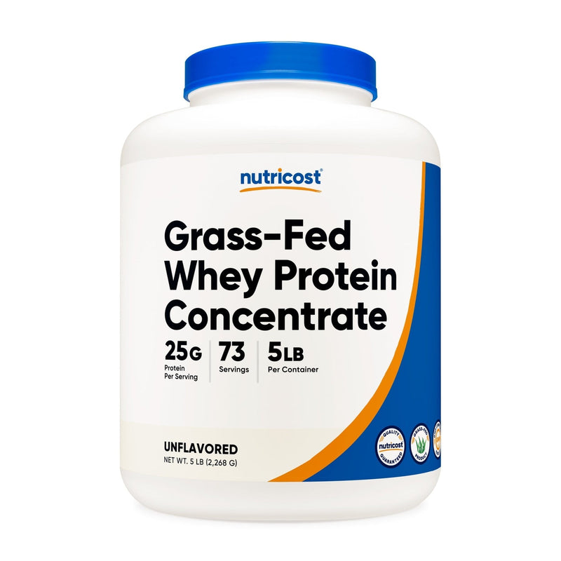 Nutricost Grass-Fed Whey Protein Concentrate Powder