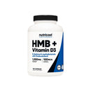 Nutricost HMB With Vitamin D3 Capsules