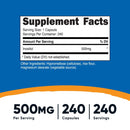 Nutricost Inositol Capsules