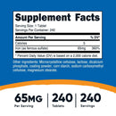 Nutricost Iron Tablets (as Ferrous Sulfate)