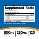 Nutricost L-Arginine L-Citrulline Complex Capsules
