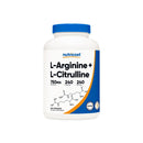 Nutricost L-Arginine L-Citrulline Complex Capsules