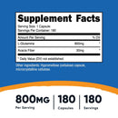 Nutricost L-Glutamine Capsules