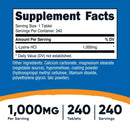 Nutricost L-Lysine Tablets
