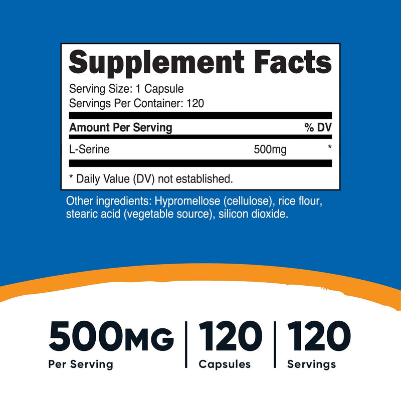 Nutricost L-Serine Capsules