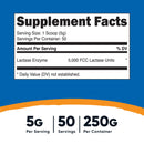 Nutricost Lactase Powder