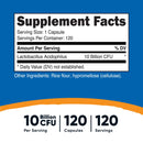 Nutricost Lactobacillus Acidophilus Capsules