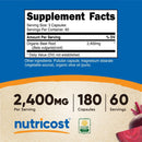 Nutricost Made With Organic Beet Root Capsules