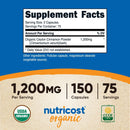 Nutricost Made with Organic Ceylon Cinnamon Capsules