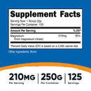 Nutricost Magnesium Citrate Powder