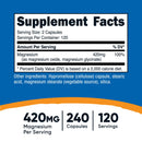 Nutricost Magnesium+ (Extra Strength) Capsules