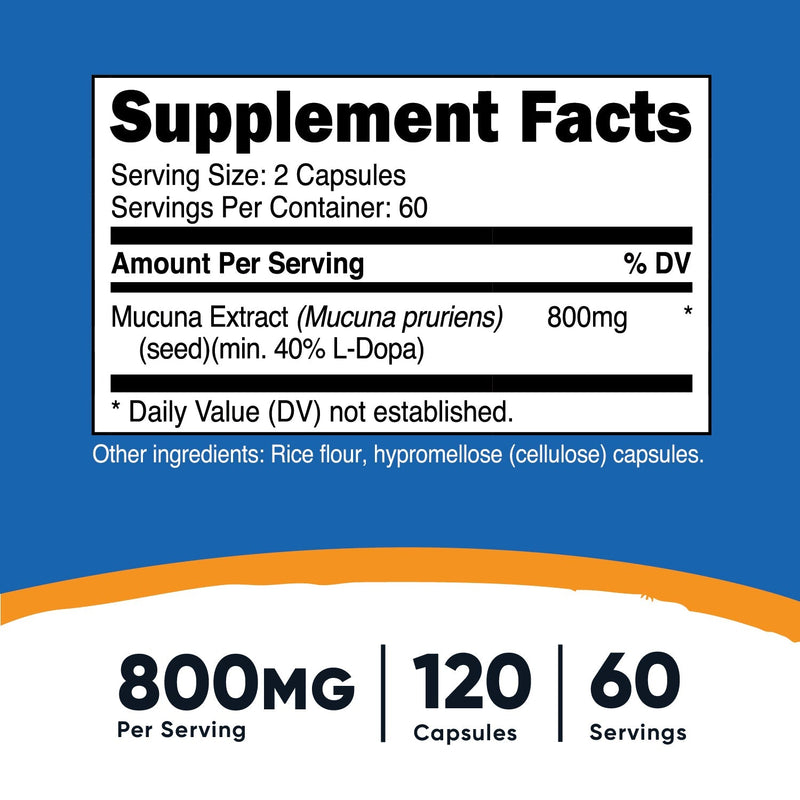 Nutricost Mucuna Pruriens Capsules