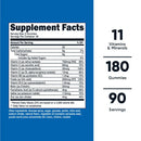 Nutricost Multivitamin (Berry) (180 Gummies)