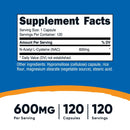 Nutricost N-Acetyl Cysteine (NAC) Capsules