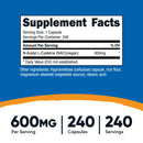 Nutricost N-Acetyl Cysteine (NAC) Capsules