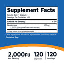 Nutricost Nattokinase (2,000FU) (120 Caps)