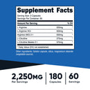 Nutricost Nitric Oxide Booster Capsules