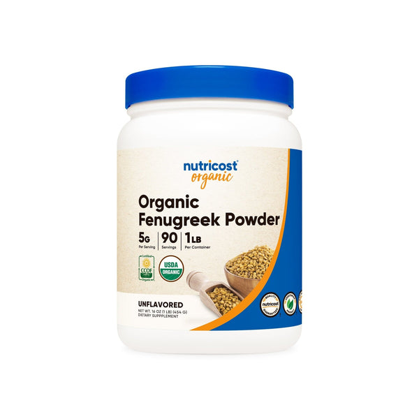 Nutricost Organic Fenugreek Powder (1 LB)