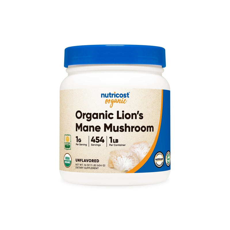 Nutricost Organic Lion's Mane Mushroom Powder