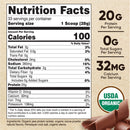 Nutricost Organic Pea Protein Isolate Powder