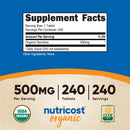 Nutricost Organic Spirulina Tablets