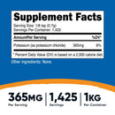 Nutricost Potassium Chloride Powder