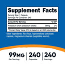 Nutricost Potassium Citrate Capsules