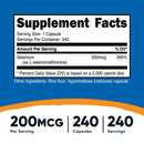 Nutricost Selenium Capsules