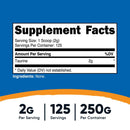 Nutricost Taurine Powder