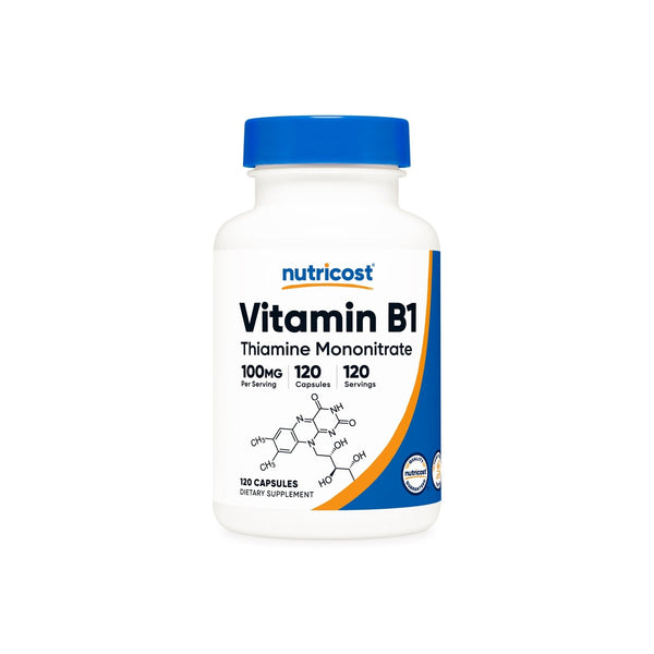 Nutricost Vitamin B1 Thiamine Capsules