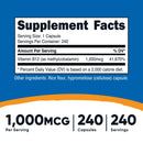 Nutricost Vitamin B12 Capsules