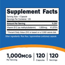 Nutricost Vitamin B12 Capsules