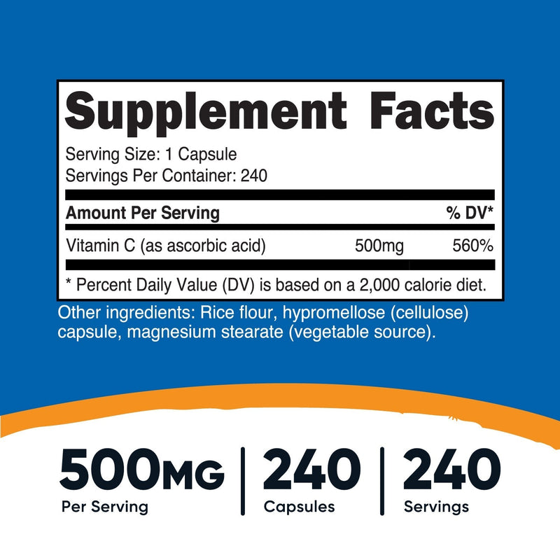 Nutricost Vitamin C Capsules