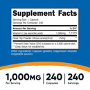 Nutricost Vitamin C with Rose Hips Capsules