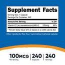 Nutricost Vitamin K2 (MK4) Capsules