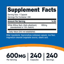 Nutricost White Willow Bark Capsules