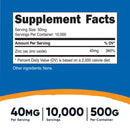 Nutricost Zinc Oxide Powder