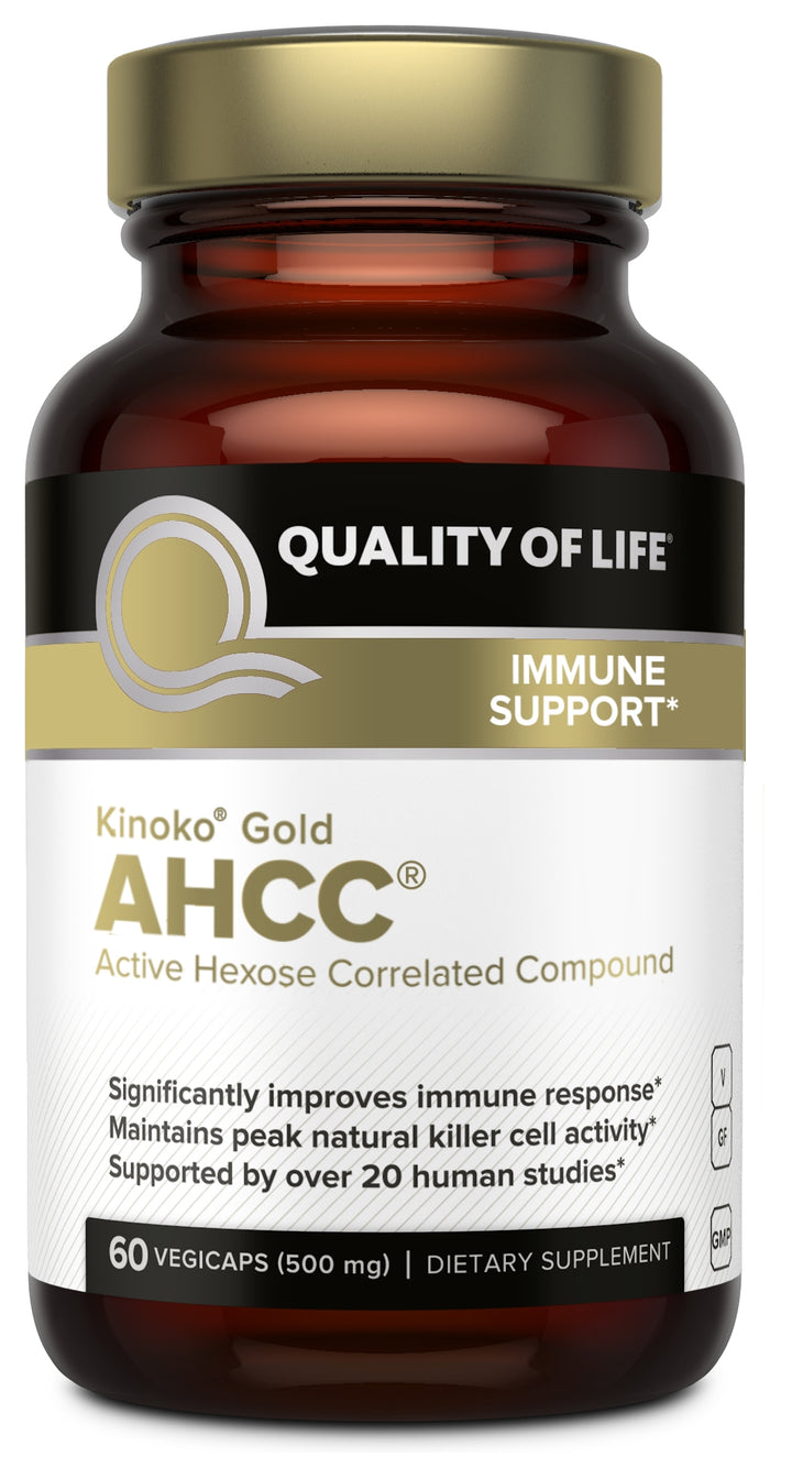 Kinoko Gold AHCC 500 mg 60 Vege Caps